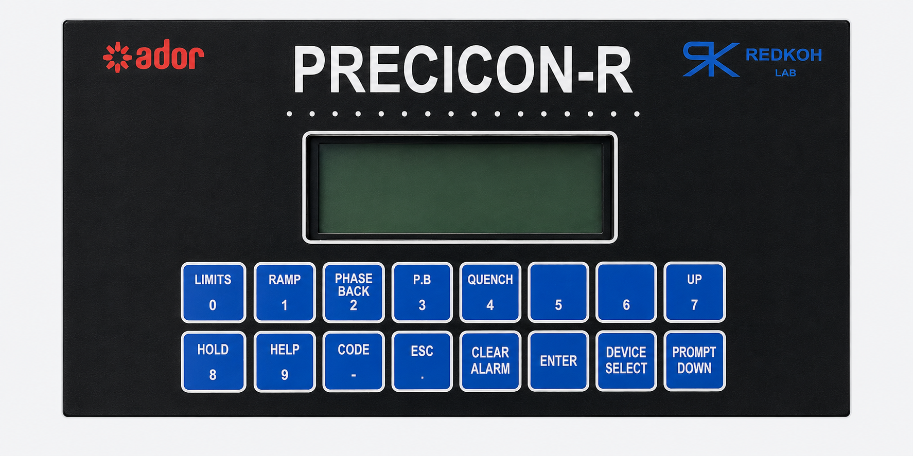 Precicon R ESP power controller front panel